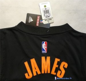 Maillot NBA Pas Cher Finales Cleveland Cavaliers LeBron James 23 Noir