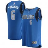 Dallas Mavericks Kristaps Porzingis Fanatics Branded Blue Fast Break Replica Player Jersey - Icon Edition