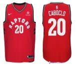 Maillot NBA Pas Cher Toronto Raptors Bruno Caboclo 20 Rouge 2017/18