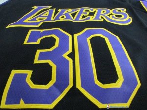 Maillot NBA Pas Cher Los Angeles Lakers Julius Randle 30 Noir