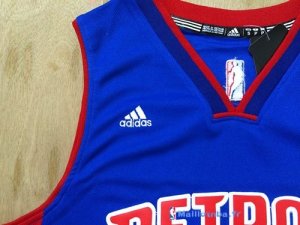 Maillot NBA Pas Cher Detroit Pistons Andre Drummond 0 Bleu