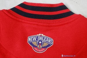 Survetement En Laine NBA New Orleans Pelicans Anthony Davis 23 Rouge