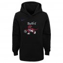 Toronto Raptors Nike Black Hardwood Classics Club Fleece Pullover Hoodie