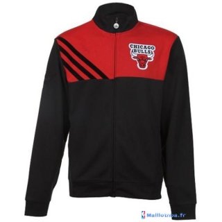 Survetement NBA Pas Cher Chicago Bulls Noir Rouge