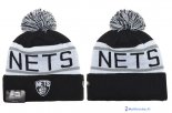 Tricoter un Bonnet NBA Brooklyn Nets 2017 Gris 2