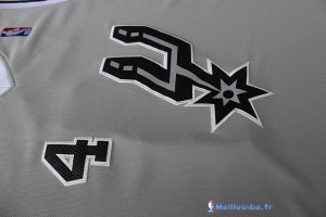 Maillot NBA Pas Cher San Antonio Spurs Danny Vert 4 Gris