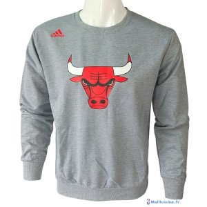 Maillot NBA Pas Cher Chicago Bulls Michael Jordan 23 ML Gris