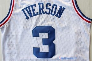 Maillot NBA Pas Cher All Star 2003 Allen Iverson 3 Blanc