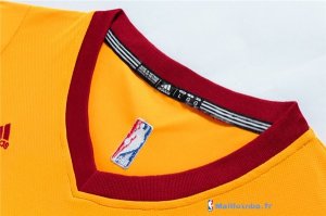 Maillot NBA Pas Cher MC Cleveland Cavaliers LeBron James 23 Jaune