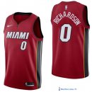 Maillot NBA Pas Cher Miami Heat Josh Richardson 0 Rouge Statement 2017/18