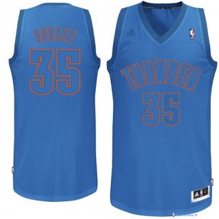 Maillot NBA Pas Cher Noël Oklahoma City Thunder Bleu Durant 35