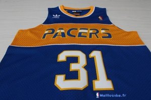 Maillot NBA Pas Cher Indiana Pacers Reggie Miller 31 Bleu