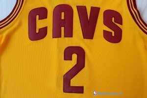 Maillot NBA Pas Cher Cleveland Cavaliers Kyrie Irving 2 Jaune