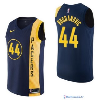 Maillot NBA Pas Cher Indiana Pacers Bojan Bogdanovic 44 Nike Marine Ville 2017/18