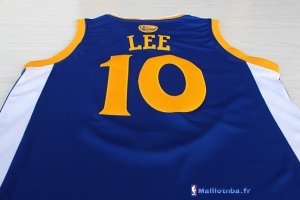 Maillot NBA Pas Cher Golden State Warriors David Lee 10 Bleu