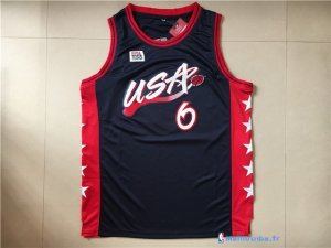 Maillot NBA Pas Cher USA 1996 Anfernee Hardaway 6 Noir