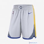 Pantalon NBA Pas Cher Golden State Warriors Nike Blanc