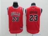 Maillot NBA Pas Cher Chicago Bulls Junior Michael Jordan 23 Rouge