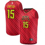 Atlanta Hawks Vince Carter Fanatics Branded Red Fast Break Alternate Jersey