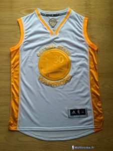 Maillot NBA Pas Cher Golden State Warriors Stephen Curry 30 Or