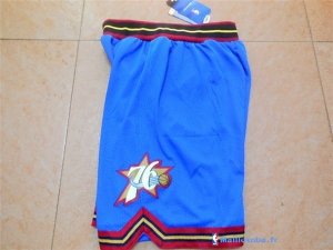 Pantalon NBA Pas Cher Philadelphia Sixers Bleu