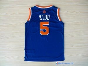 Maillot NBA Pas Cher New York Knicks Jason Kidd 5 Bleu