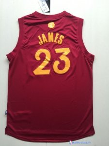 Maillot NBA Pas Cher Noël Cleveland Cavaliers LeBron James 23 Rouge