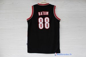 Maillot NBA Pas Cher Portland Trail Blazers Nicolas Batum 88 Noir