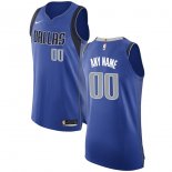 Dallas Mavericks Nike Royal Authentic Custom Jersey - Icon Edition