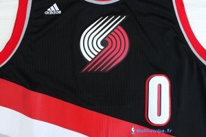 Maillot NBA Pas Cher Noël Portland Trail Blazers Damian 0 Noir