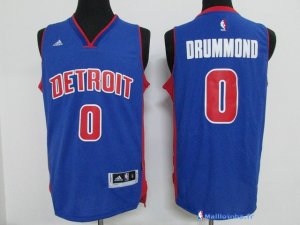 Maillot NBA Pas Cher Detroit Pistons Andre Drummond 0 Bleu