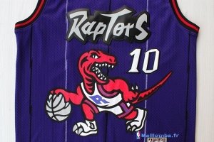 Maillot NBA Pas Cher Toronto Raptors Demar DeRozan 10 Retro Pourpre