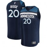 Minnesota Timberwolves Josh Okogie Fanatics Branded Blue Fast Break Replica Jersey - Icon Edition