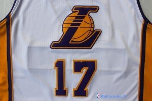 Maillot NBA Pas Cher Noël Los Angeles Lakers Jeremy 17 Blanc