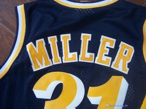 Maillot NBA Pas Cher Indiana Pacers Reggie Miller 31 Retro Noir