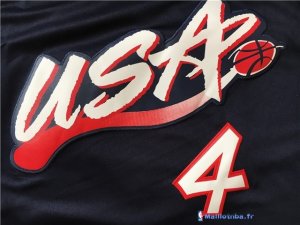 Maillot NBA Pas Cher USA 1996 Charles Barkley 4 Noir