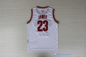 Maillot NBA Pas Cher Cleveland Cavaliers LeBron James 23 Blanc