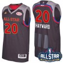 Maillot NBA Pas Cher All Star 2017 Gordon Hayward 20 Charbon