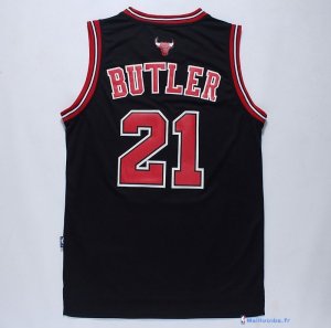 Maillot NBA Pas Cher Chicago Bulls Jimmy Butler 21 Noir