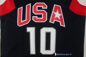 Maillot NBA Pas Cher USA 2008 Bryant 10 Noir