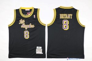 Maillot NBA Pas Cher Los Angeles Lakers Kobe Bryant 8 Noir