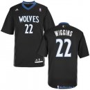 Maillot NBA Pas Cher Minnesota Timberwolves Andrew Wiggins 22 Noir MC