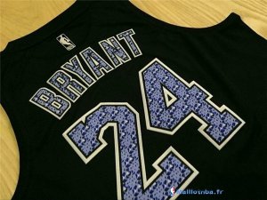 Maillot NBA Pas Cher Los Angeles Lakers Kobe Bryant 24 Noir