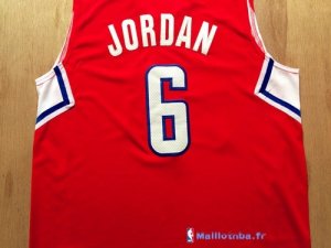 Maillot NBA Pas Cher Los Angeles Clippers DeAndre Jordan 6 Rouge