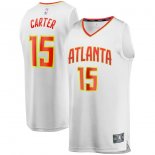 Atlanta Hawks Vince Carter Fanatics Branded White Fast Break Replica Player Jersey - Association Edition