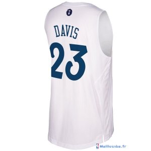 Maillot NBA Pas Cher Noël New Orleans Pelicans Anthony Davis 23 Blanc