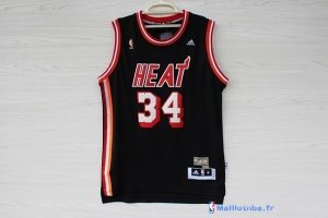 Maillot NBA Pas Cher Miami Heat Ray Allen 34 Retro Noir