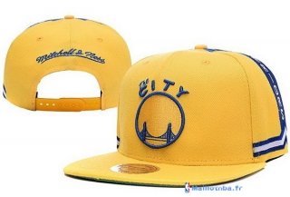 Bonnet NBA Golden State Warriors 2016 Jaune