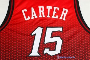 Maillot NBA Pas Cher Toronto Raptors Vince Carter 15 Retro Rouge