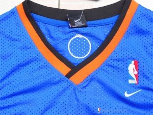 Maillot NBA Pas Cher New York Knicks Allan Houston 20 Bleu